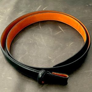 30 mm wide Cortina Leather Belt Strap size 34
